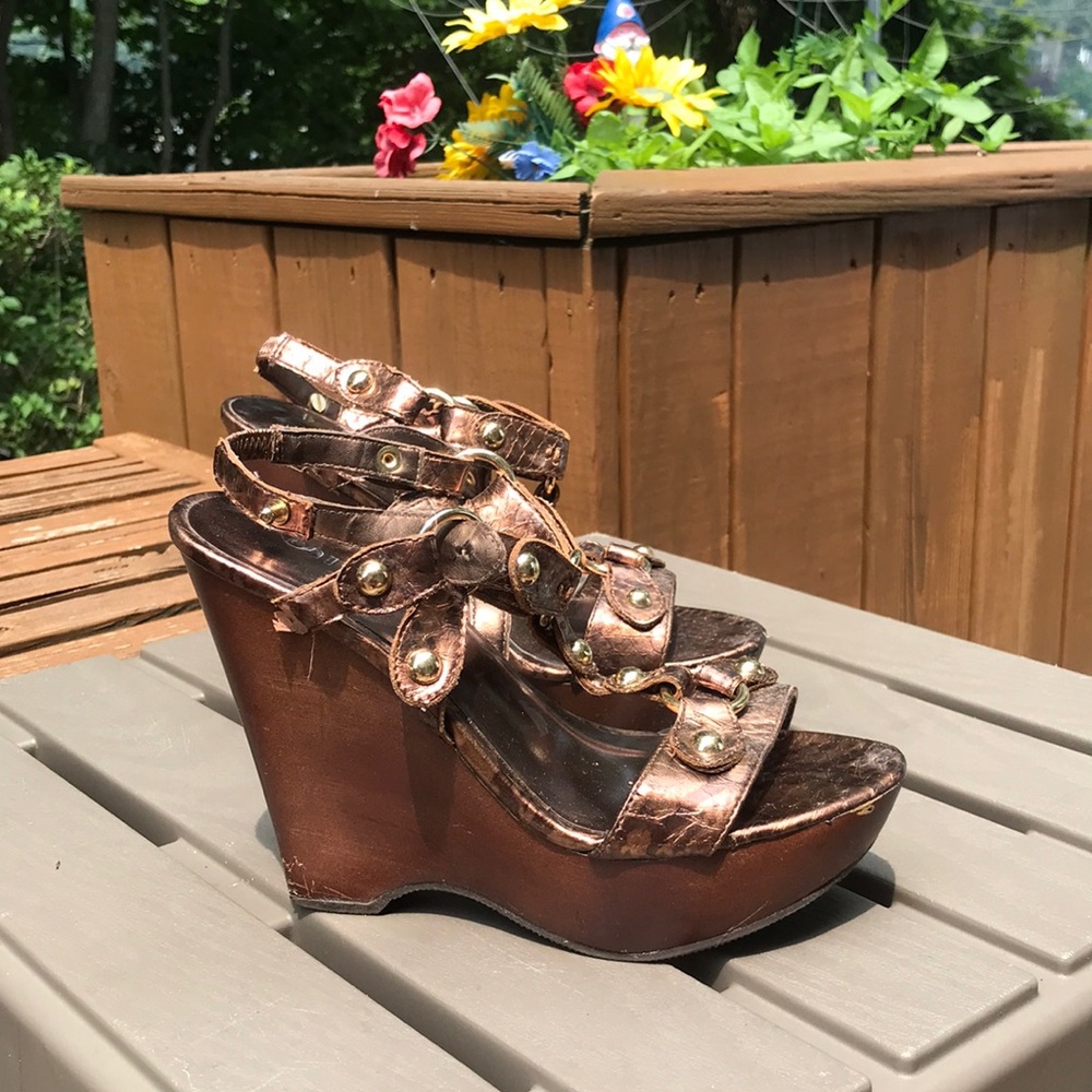 Bakers Brown Summer Platforms